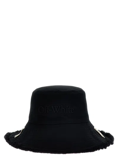Off-white Over Bucket Hat In Black