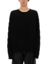 Off-white Off White Sweater With Embossed Diagonal Motif