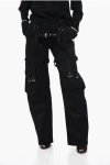 Off-white Cotton Cargo Trousers
