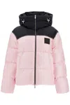 OFF-WHITE OVERSIZED DOWN JACKET WITH