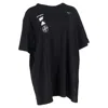 Off-white Oversized Mariana De Silva T-shirt In Black Cotton In Black