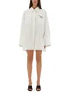 Shop Off-white Oversized Poplin Shirt