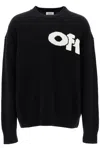 OFF-WHITE OVERSIZED SWEATER