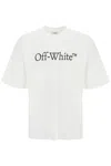 OFF-WHITE OVERSIZED T-SHIRT WITH