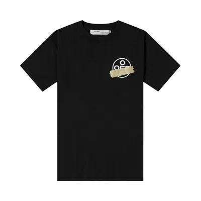 Pre-owned Off-white Oversized Tape Arrows T-shirt 'black'