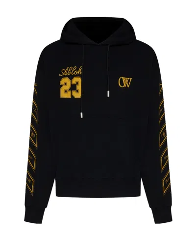 Off-white Off White Skated Hoodie With Ow 23 Logo In Black