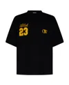 Off-white Skate T-shirt With Ow 23 Logo In Black