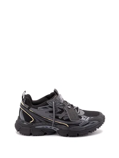 Off-white Be Right Back Panel Sneakers Pull Tab In Black