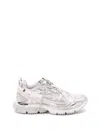 Off-white Ow Be Right Grey Low Top Sneakers With Zip-tie Detail In Mesh And Leather Man In Gray