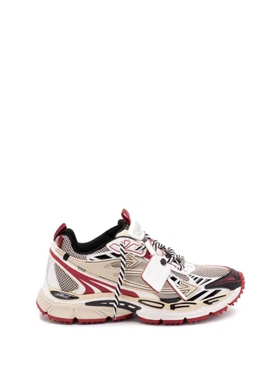 Off-white Sneakers Sand-red In Multi