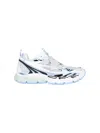 Off-white Odsy-1000 Sneakers In White And Light Blue Mesh In White