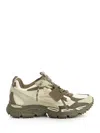 Off-white 'be Right Back' Green Leather Blend Sneakers In Multi