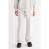Off-white Printed French Cotton-terry Sweatpants In Gray