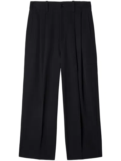 Off-white Ow Darted Tailored Trousers In Black