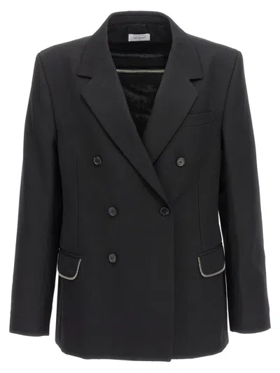 Off-white Off White Blazer 'ow Emb' In Black
