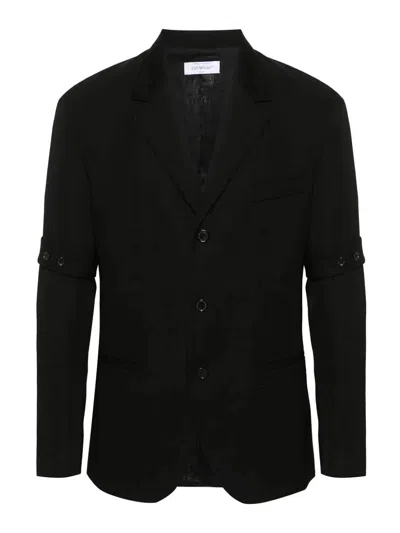 Off-white Armband Slim Jacket Black