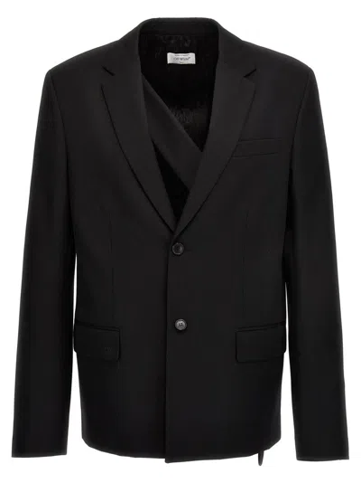OFF-WHITE 'OW EMBROIDERY' BLAZER