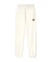 Off-white White Cotton Jogging Trousers In White