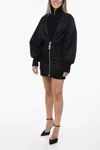 Off-white Off White Puff Dress In Black