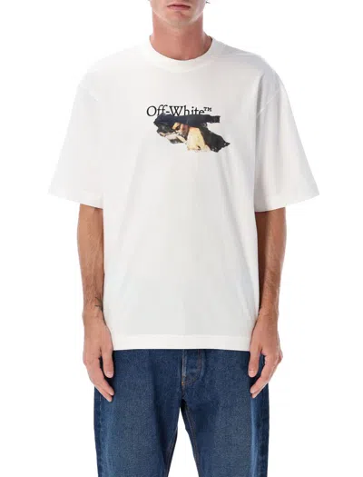 OFF-WHITE OFF-WHITE PAINT ARROW COTTON T-SHIRT