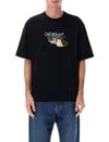 Off-white Black Cotton Paint Arrow Skate T-shirt In Black