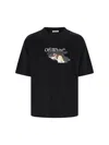 Off-white Paint Arrow Cotton T-shirt In Black