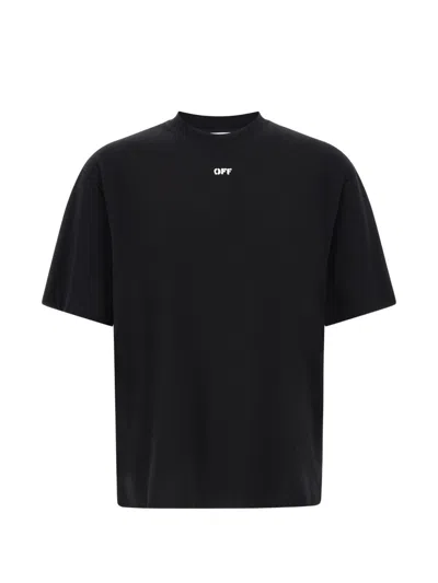 Off-white Paint Arrow T-shirt In Black