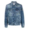 Off-white Paint Skate Denim Jacket 'blue'