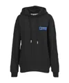 Off-white Painted Arrow-print Hoodie In Black