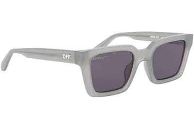 Pre-owned Off-white Palermo Square Sunglasses Medium Grey/grey (oeri086f23pla0010907)
