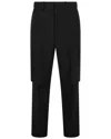 Off-white ™ Panama Double Layered Wool Straight Pant