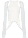 OFF-WHITE OFF-WHITE PANELED TOP
