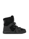 Off-white Panelled Boots In Black