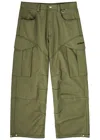Off-white Off White Men Cargo Pants In Cotton In Green