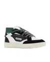 Off-white Panelled Low-top Sneakers In White
