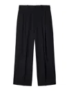 Off-white Ow Darted Tailored Trousers In Black