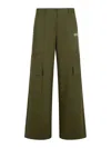 Off-white Off White 'toybox' Green Cotton Pants In Green