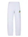 Off-white Cotton Logo Sweatpants Men In White