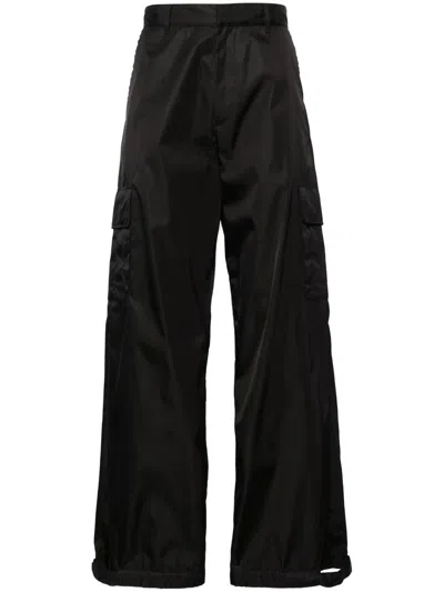 Off-white Black Nylon Cargo Pants