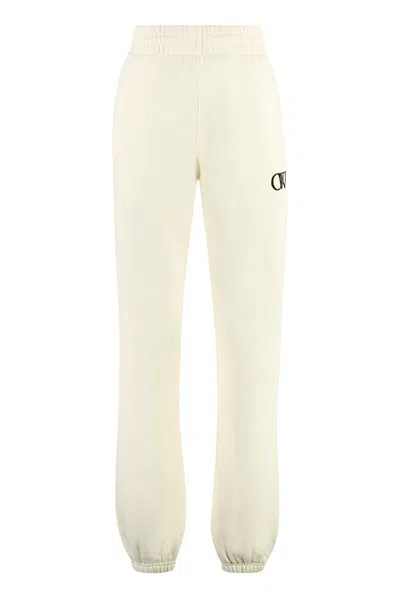 Off-white Pantalone In Green