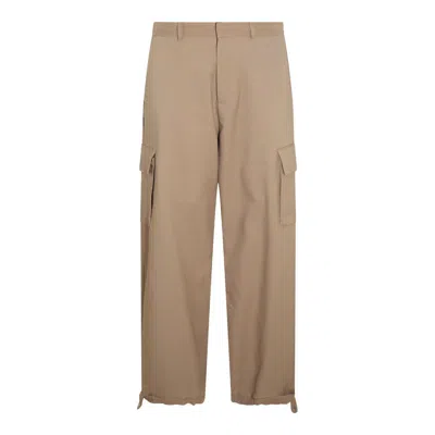 Off-white Pants In Beigebei