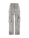 Off-white Laundry Cargo Jeans In Burnished Lilac No Color