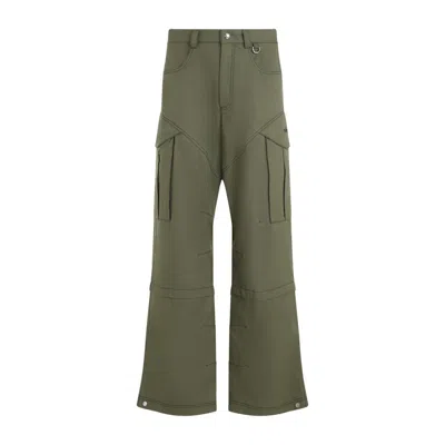 Off-white Arr Cot Straight Cargo Pant In Green