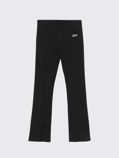 OFF-WHITE PANTS OFF-WHITE KIDS KIDS COLOR BLACK,G69896002