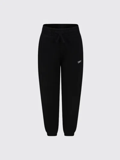 Off-white Pants  Kids Kids Color Black