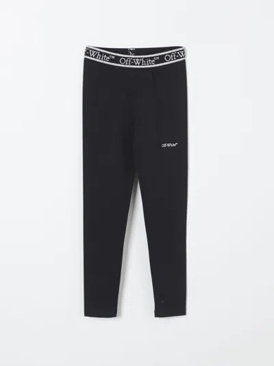 Off-white Pants  Kids Kids Color Black In Schwarz