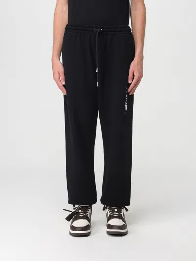 Off-white Logo-print Track Trousers In Black