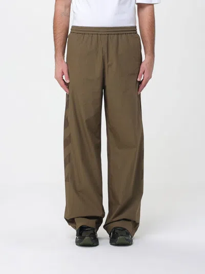 Off-white Pants  Men Color Green