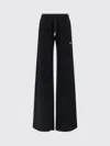 Off-white Trousers In Black