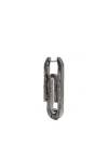 Off-white Paperclip Mono Earring In Black